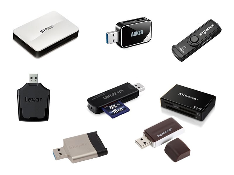 انواع کارت ریدر و رم ریدر